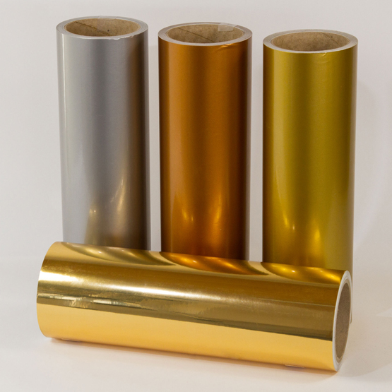 Glänzende Folien in Gold, Silber und Kupfer | Produkte für Bestatter © Elektronik Printing